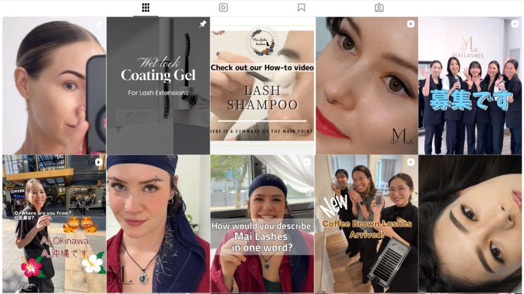 Mai Lashes Brisbane Instagram