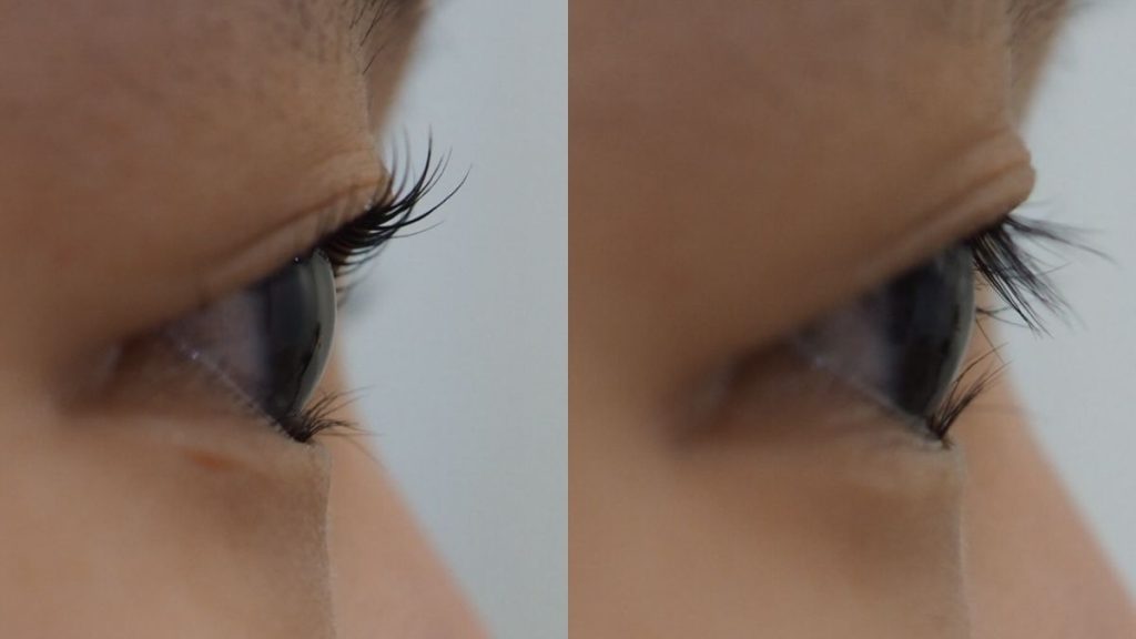 Asian lash lift Brisbane monolid results